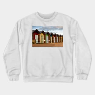 Bonny Blyth Beach Huts Crewneck Sweatshirt